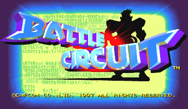 Battle Circuit (Euro 970319) Title Screen